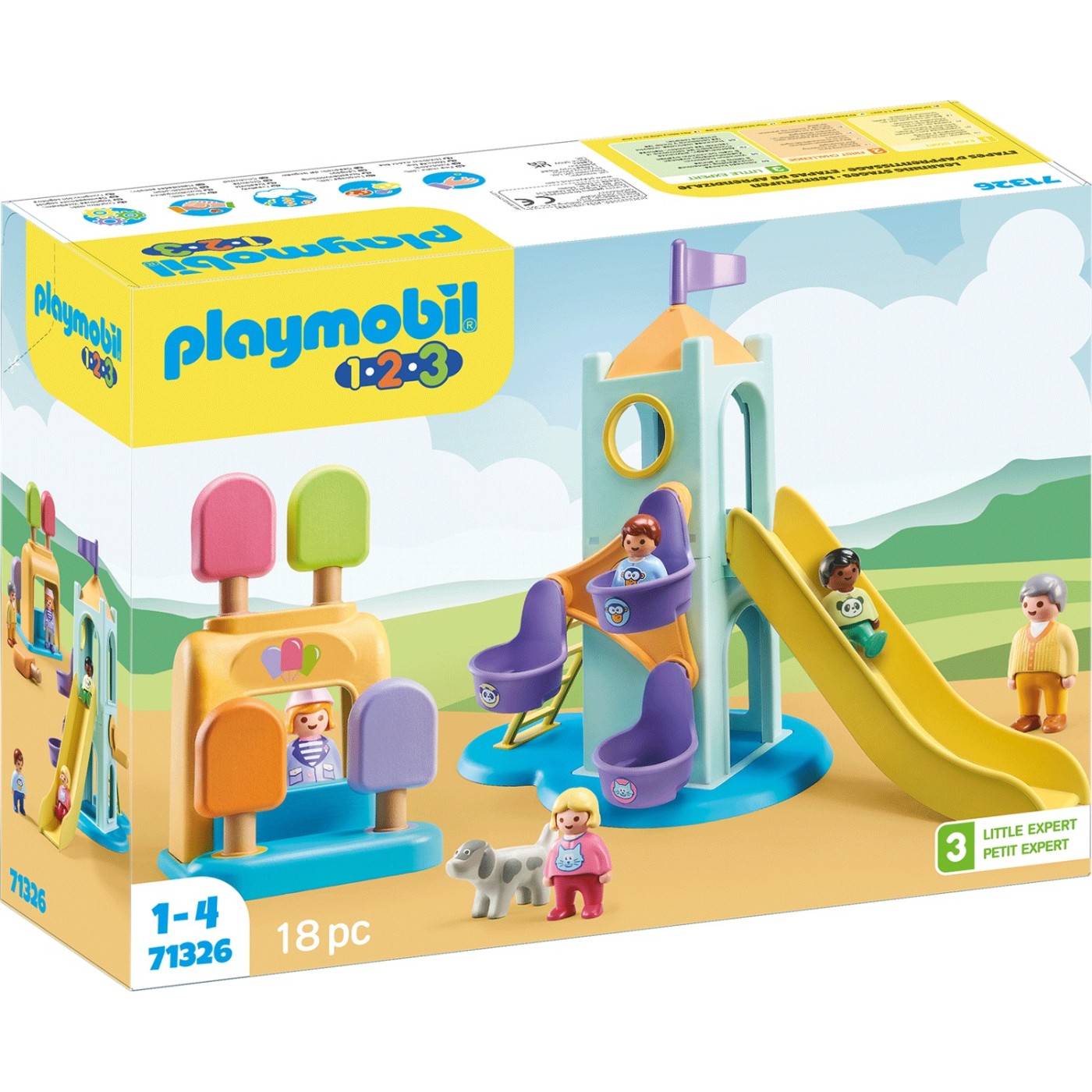 Playmobil 1.2.3 Διασκέδαση στην Παιδική χαρά (71326)