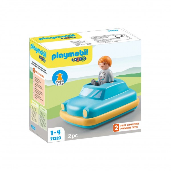 Playmobil 1.2.3 Συγκρουόμενο αυτοκινητάκι (71323)