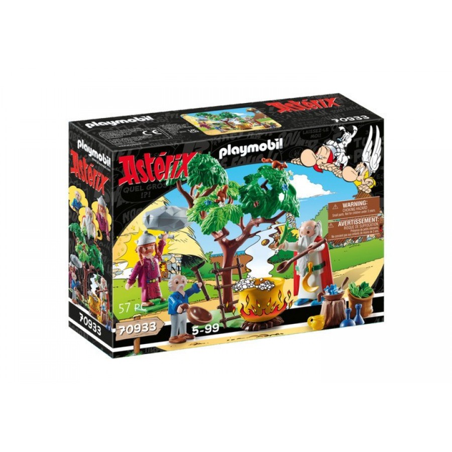 Playmobil Asterix Πανοραμίξ και Μαρμίτα με Μαγικό Ζωμό (70933)