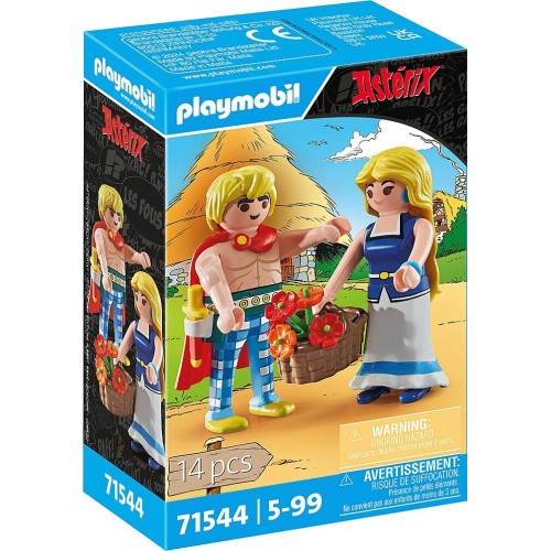 Playmobil Asterix: Τραγικομίξ και Φαλμπαλά (71544)