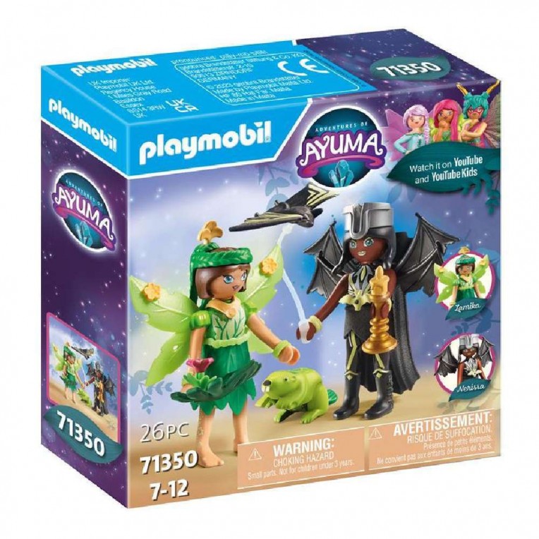 Playmobil Ayuma Forest και Bat Fairy με μαγικά ζωάκια (71350)