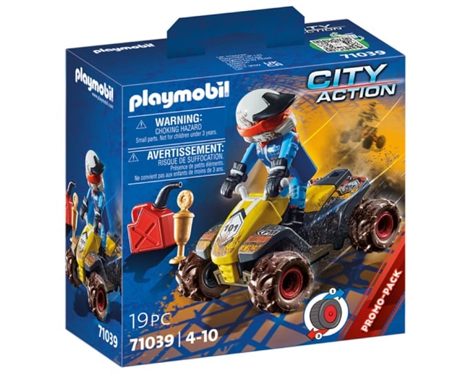 Playmobil City Action Οδηγός αγώνων με γουρούνα 4x4 (71039)