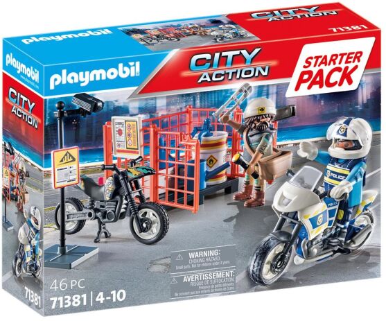 Playmobil City Action Starter Pack - Αστυνομία (71381)