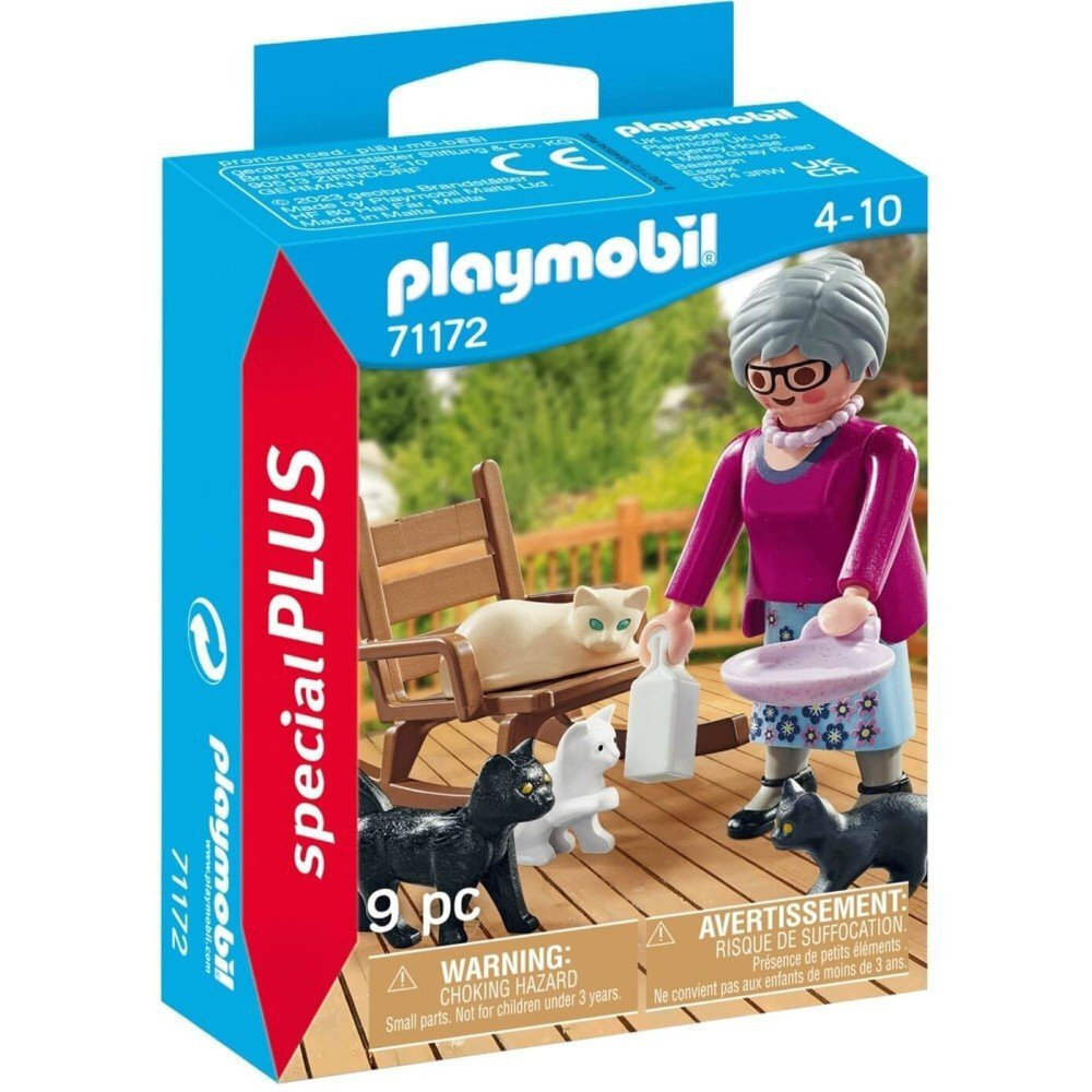 Playmobil City Life Γιαγιά με γατάκια (70976)