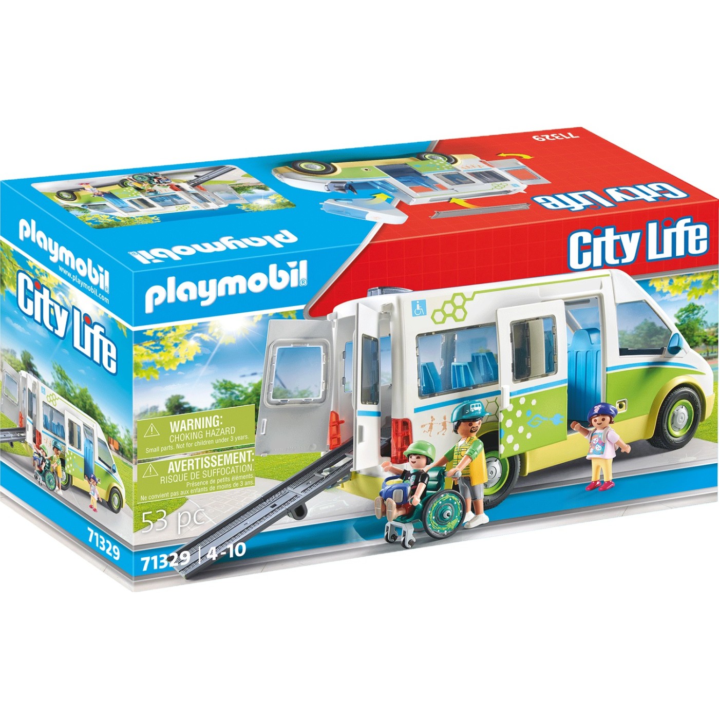 Playmobil City Life Σχολικό λεωφόρειο (71329)