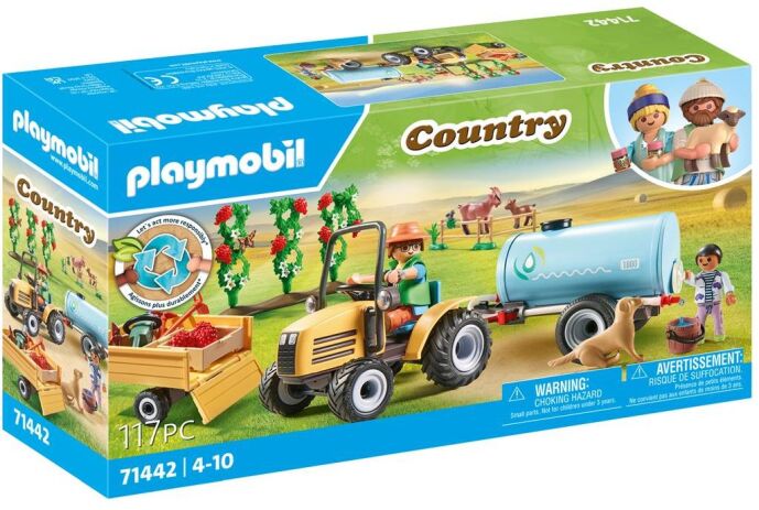 Playmobil Country - Τρακτέρ Με Βυτιοφόρο (71442)