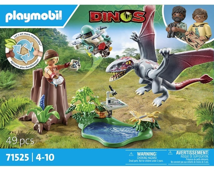 Playmobil Dinos - Παρατηρώντας Τον Διμορφόδοντα (71525)