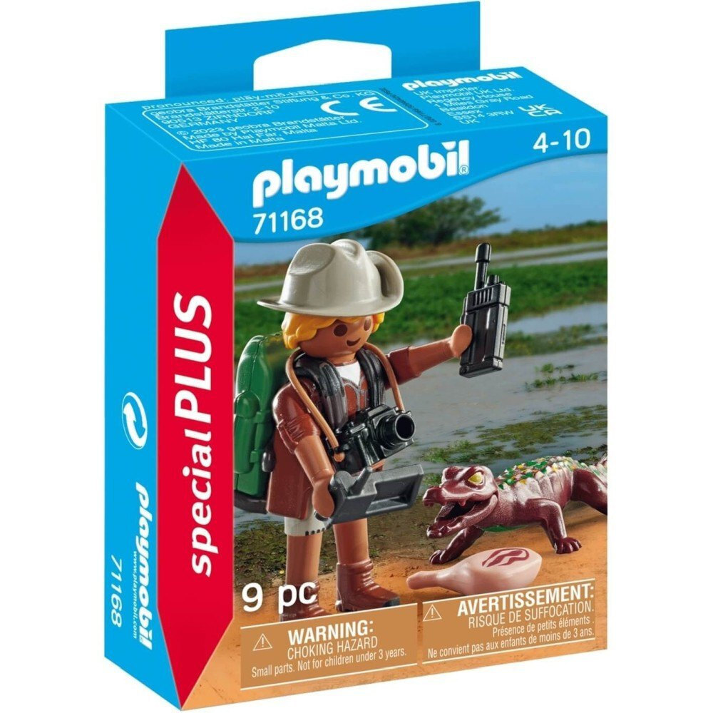 Playmobil Special Plus Εξερευνητής με αλιγάτορα (71168)