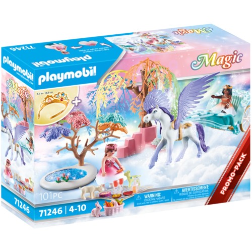 Playmobil Magic Πριγκίπισσες Και Άμαξα Με Πήγασο (71246)