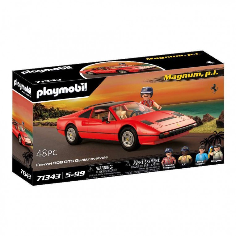 Playmobil Magnum P.I. Ferrari 308GT (71343)