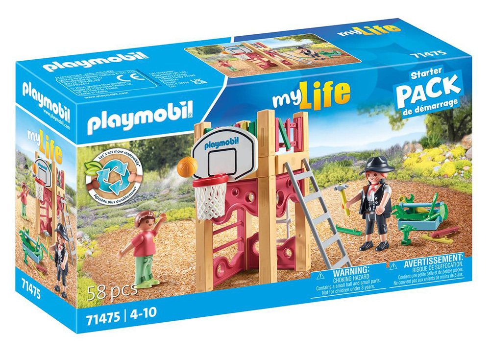 Playmobil My Life Starter Pack - Εργασίες Επισκευής Παιδικής Χαράς (71475)