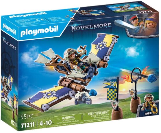 Playmobil Novelmore - Ανεμόπτερο του Dario Da Vanci (71211)