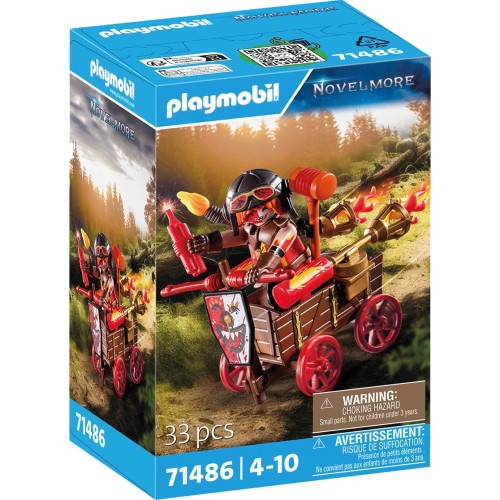 Playmobil Novelmore- Ο Kahboom Με Το Αγωνιστικό Του Όχημα (71486)