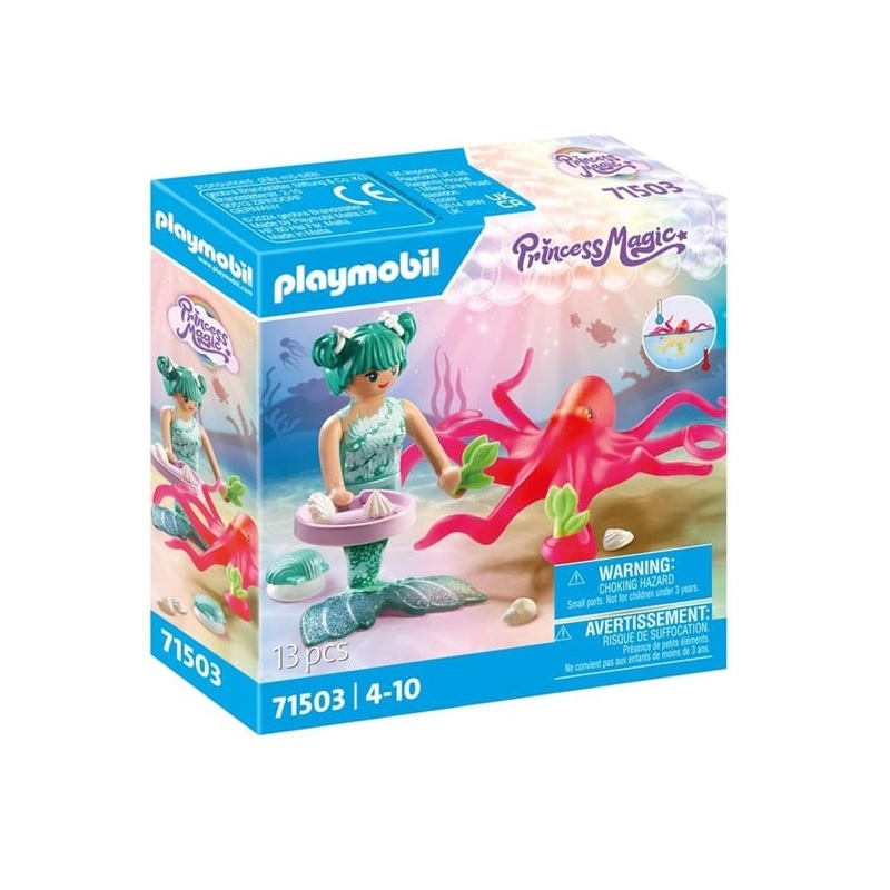 Playmobil Princess Magic - Γοργόνα Με Χταπόδι (71503)