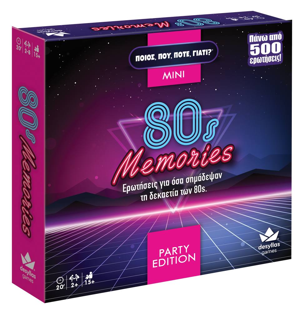 Ποιος Που Πότε Γιατί Party Edition 80s Memories