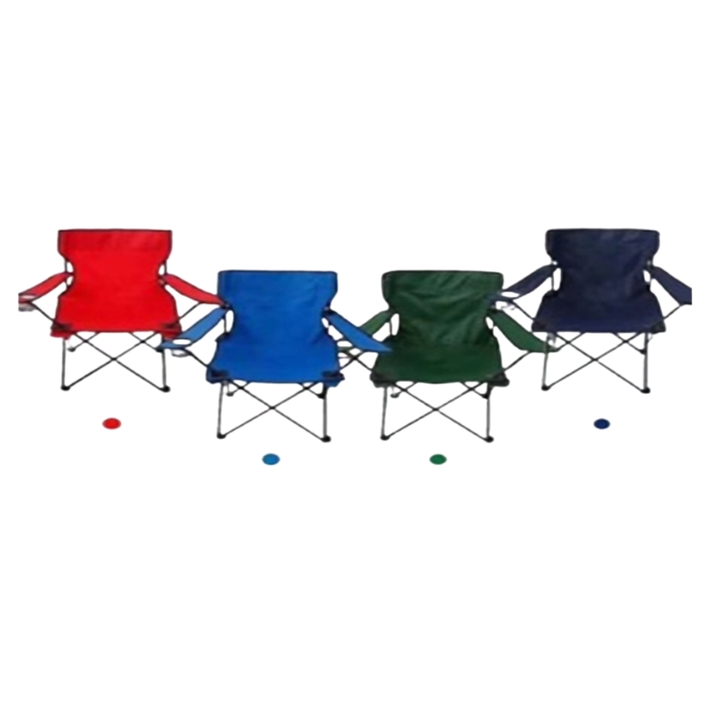 Καρέκλα Camping Πτυσσόμενη Με Θήκη Για Ποτήρι 4 Χρώματα 50x50x80cm
