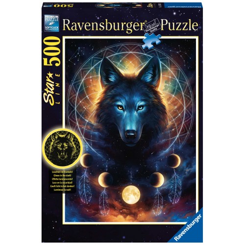 Ravensburger Παζλ Ενηλίκων Λύκος Starline 500 τμχ (13970)