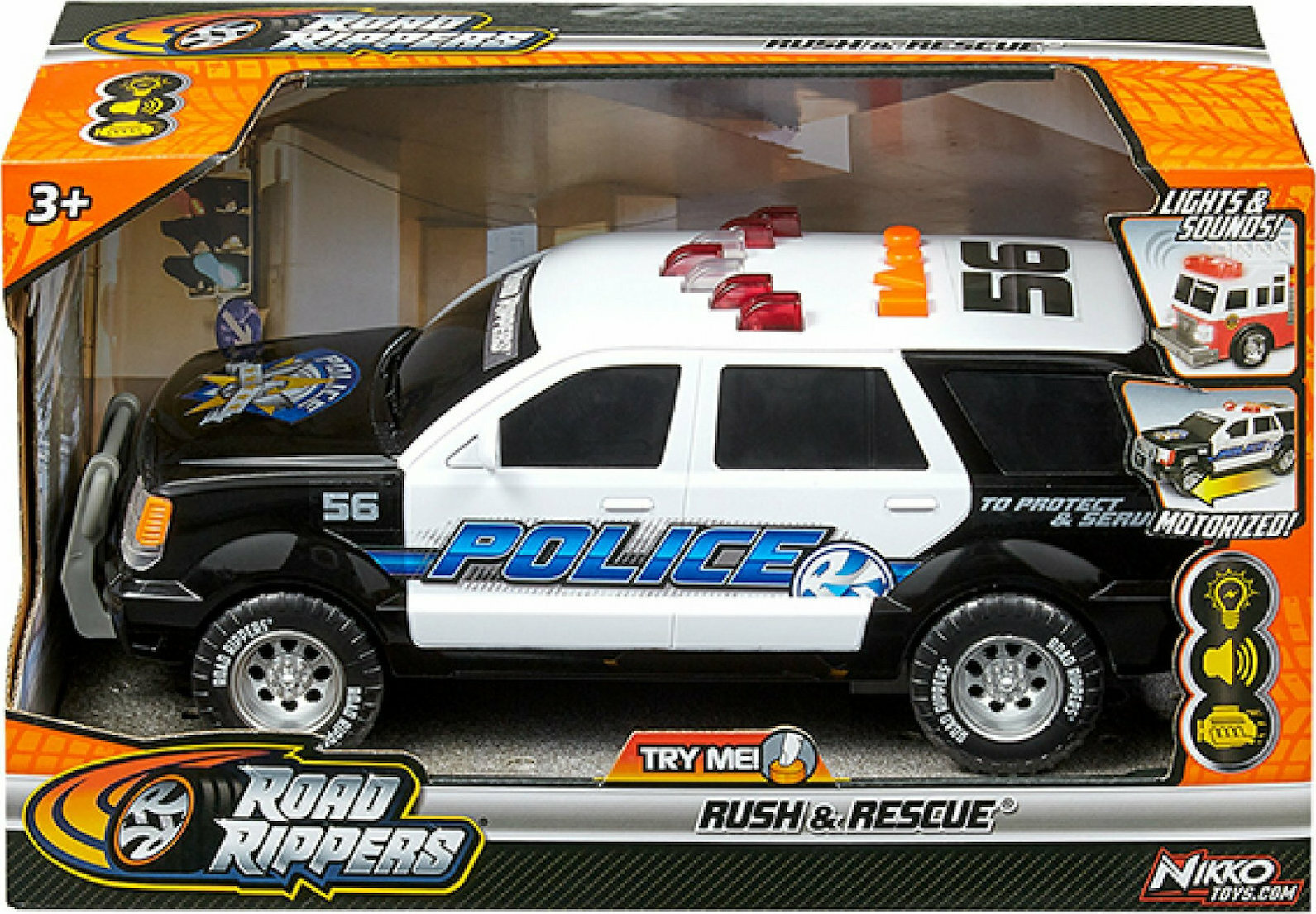 Road Rippers -rush & Rescue- Police Suv