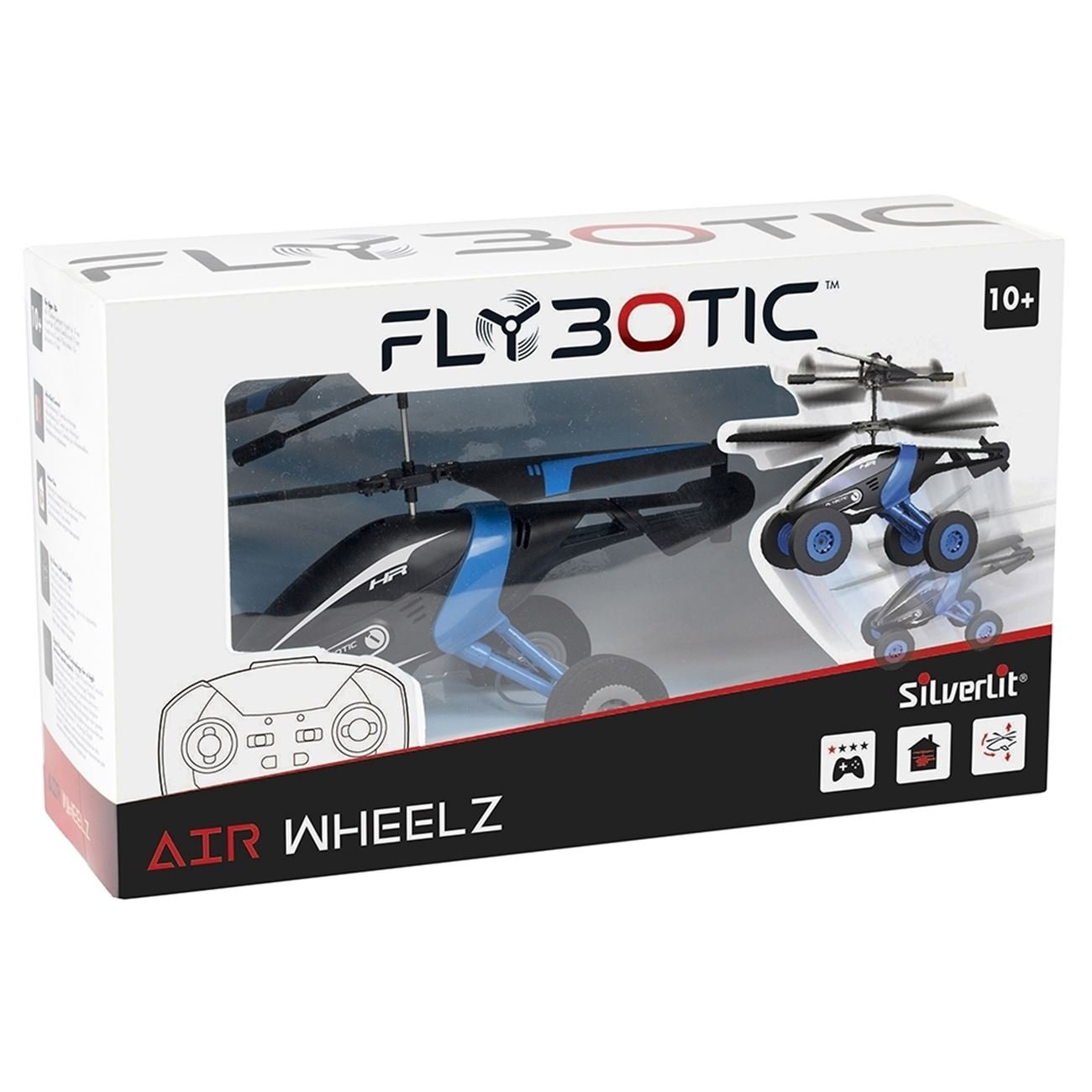 Silverlit Flybotic Air Wheelz Τηλεκατευθυνόμενο Ελικόπτερο (7530-84778)