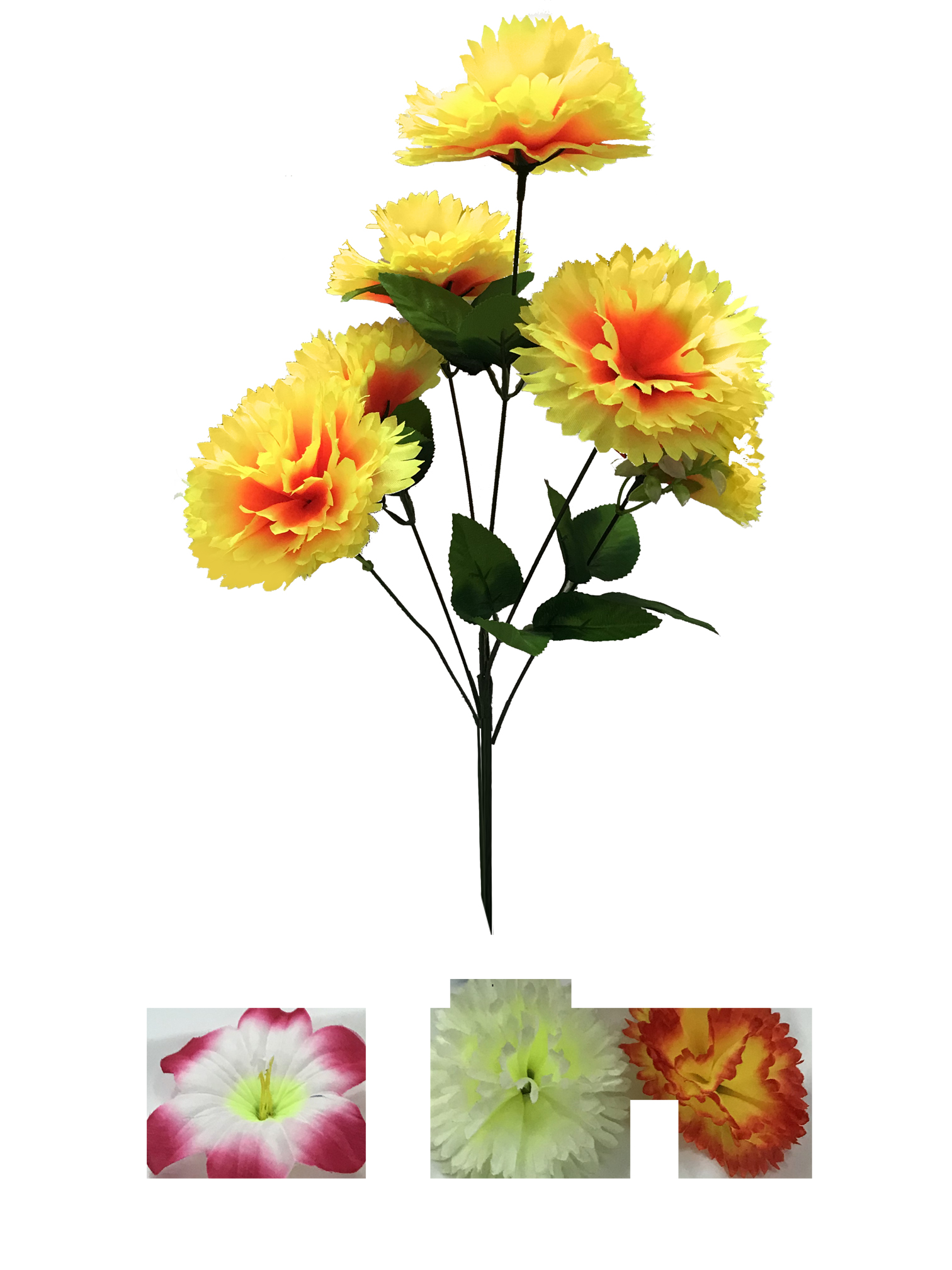Tns Λουλούδια Μπουκέτο 7 Κλαδιά 45cm (05-950-2719)