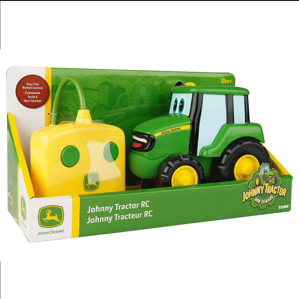Tomy Games John Deere Τηλεκατευθυνόμενο Τρακτεράκι Johnny Tractor (1000-42946)