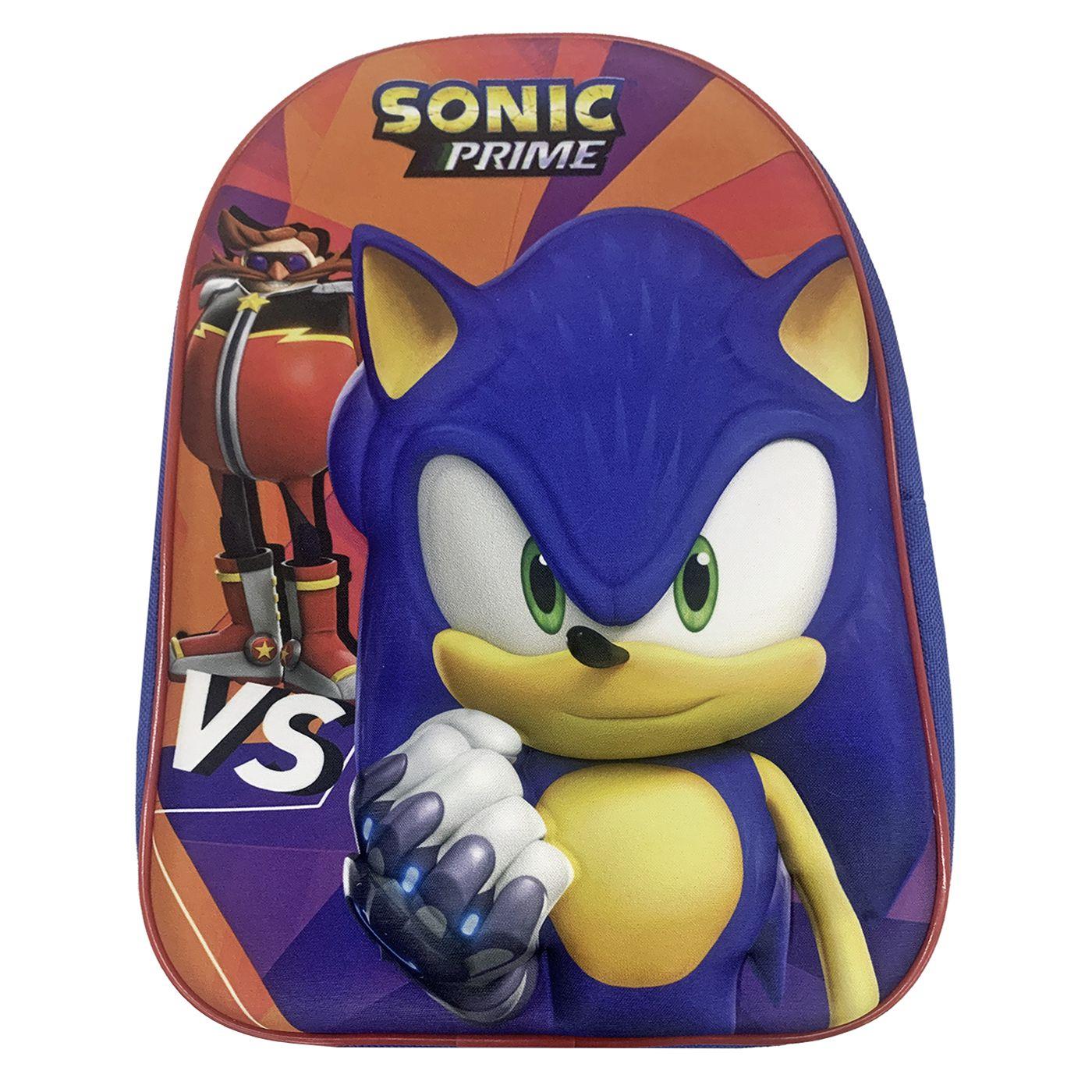 Τσάντα Πλάτης Νηπίου Sonic 3d 31cm