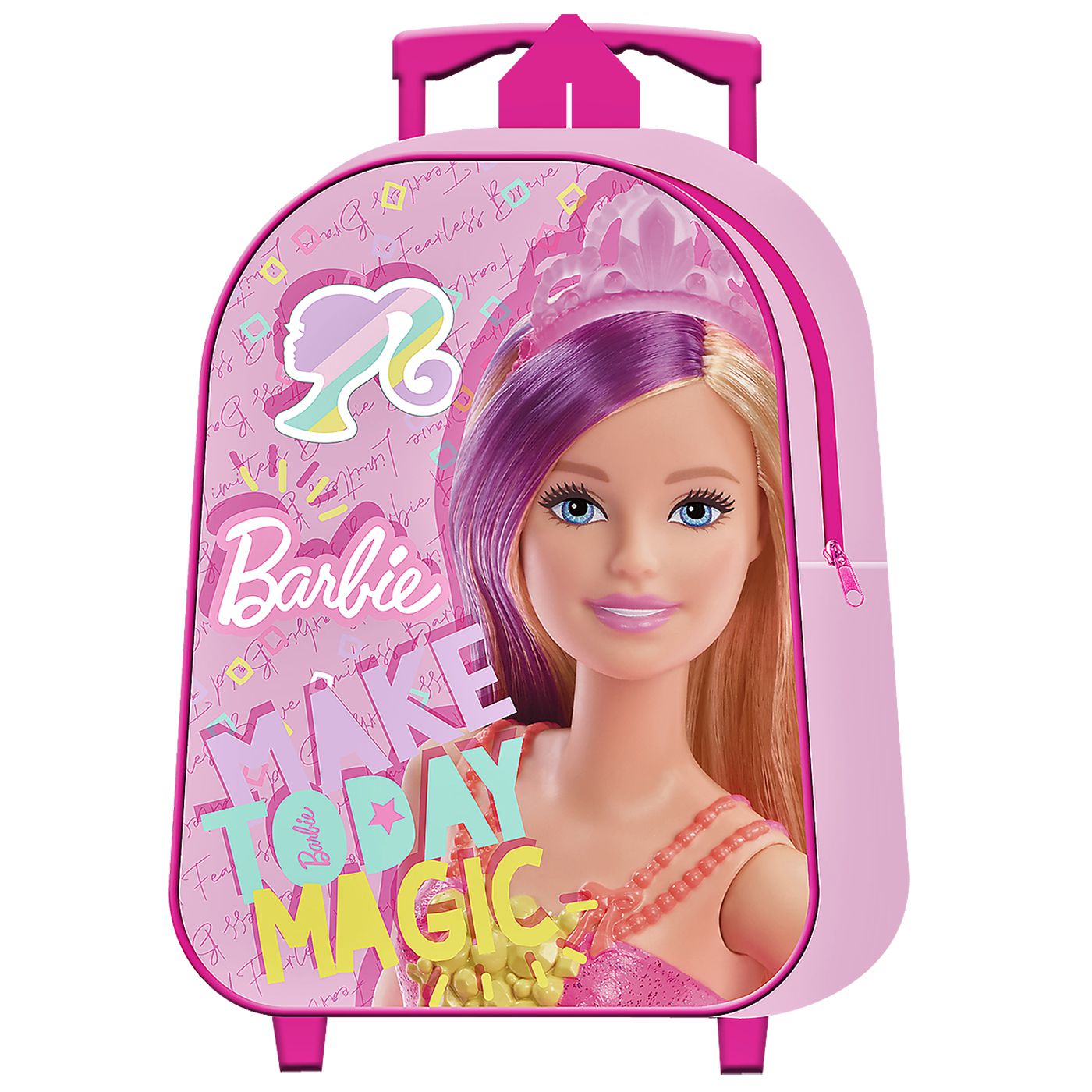 Τσάντα Τρόλευ Νηπίου Ανατομική 31cm Barbie