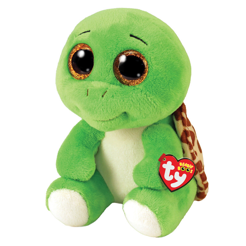 TY Beanie Boos Turbo Χνουδωτό Χελώνα Πράσινο 15εκ (1607-36392)